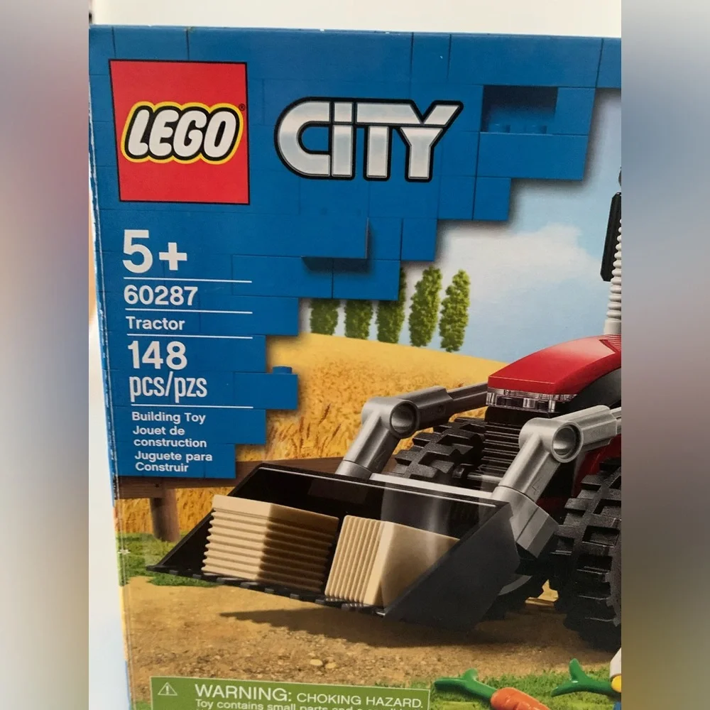 Lego City Tractor 60287 Ages 5+ Building Toy 148 pcs